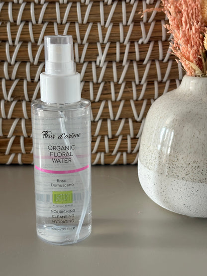 100% Bio Rose floral water Rosa Damascena